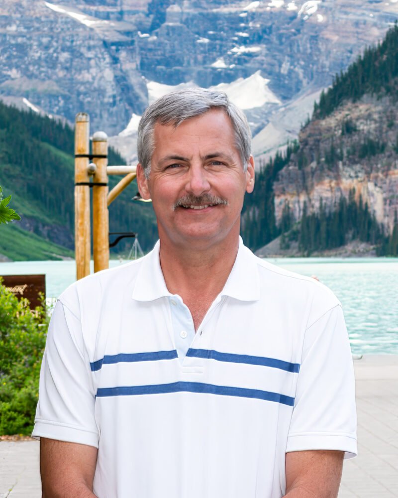Norbert at Lake Louise
