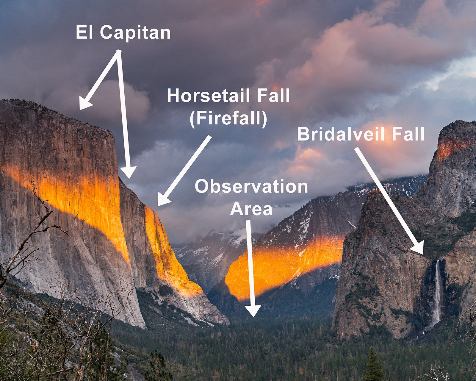 Yosemite Valley Firefall